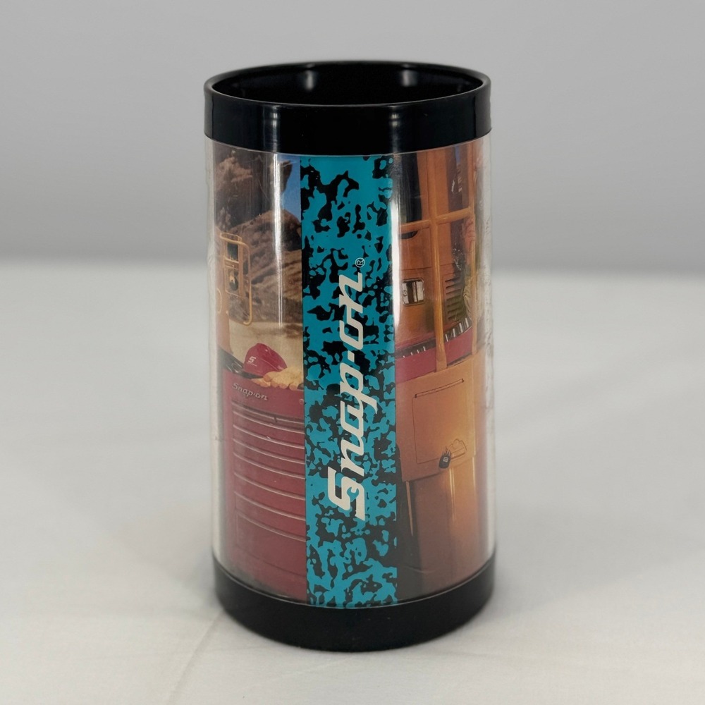 Vintage 1991 Snap-on Tools Cindy Margolis Calendar Mug Plastic Stein Collectible - Picture 3 of 9